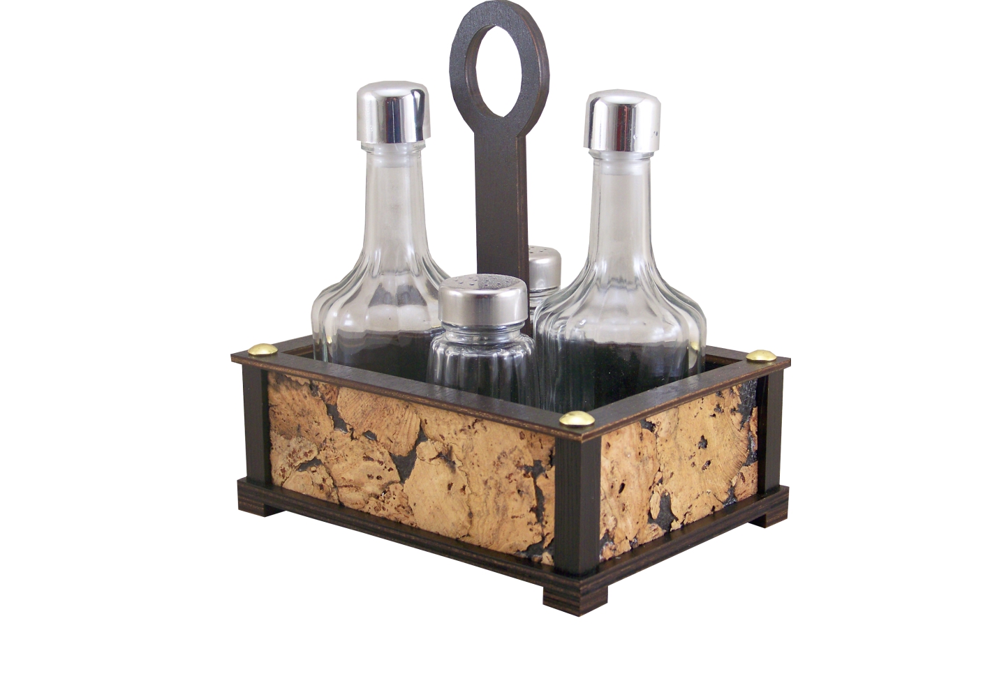 PRZYPRAWNIK, ZESTAW DO PRZYPRAW KOREK, 4CZĘŚCIOWY