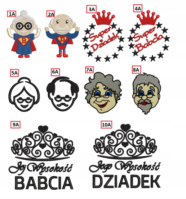 RĘCZNIK 50X100 Z HAFTEM IMIĘ DZIEŃ DZIADKA PREZENT Cechy dodatkowe z dedykacją