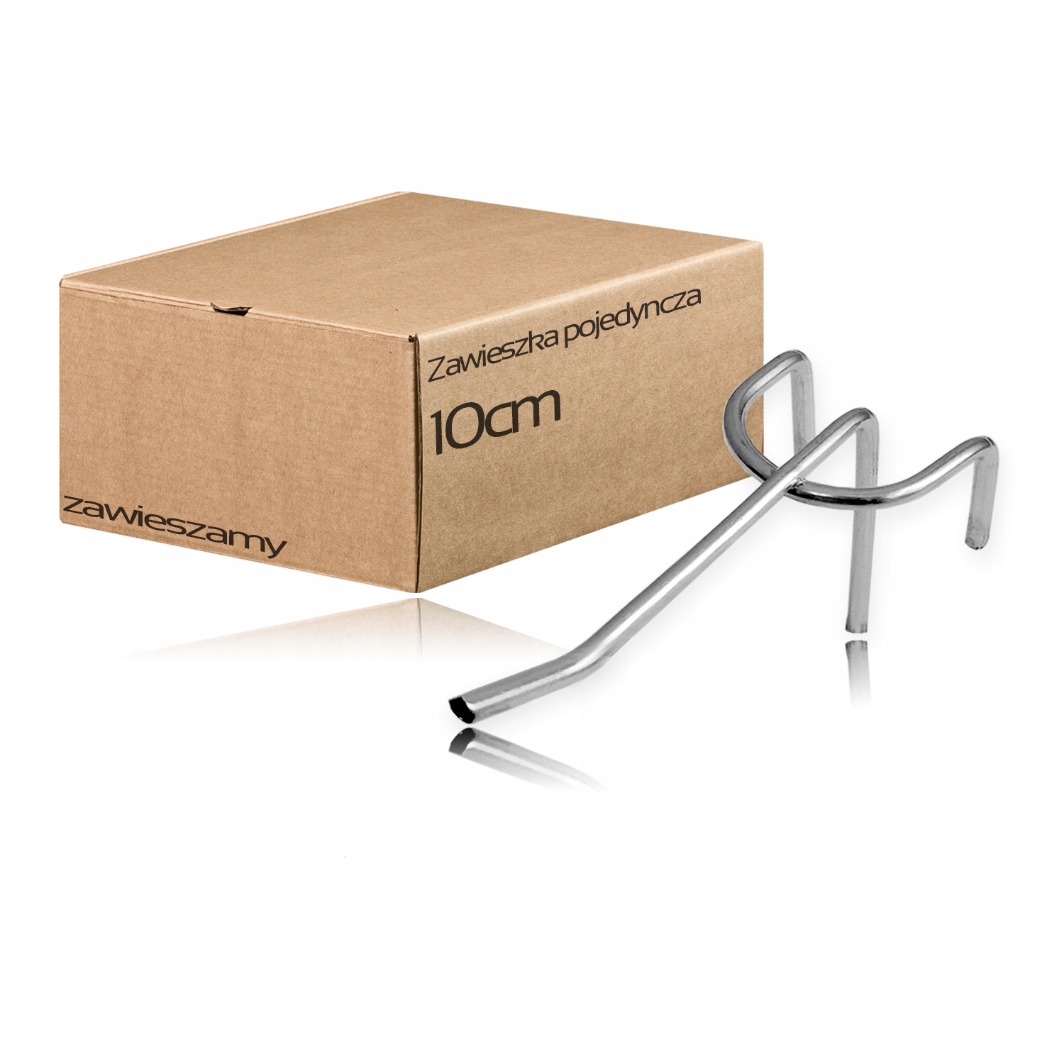 

Zawieszka Haczyk Na Kratę Kratkę Hak 10CM Chrom