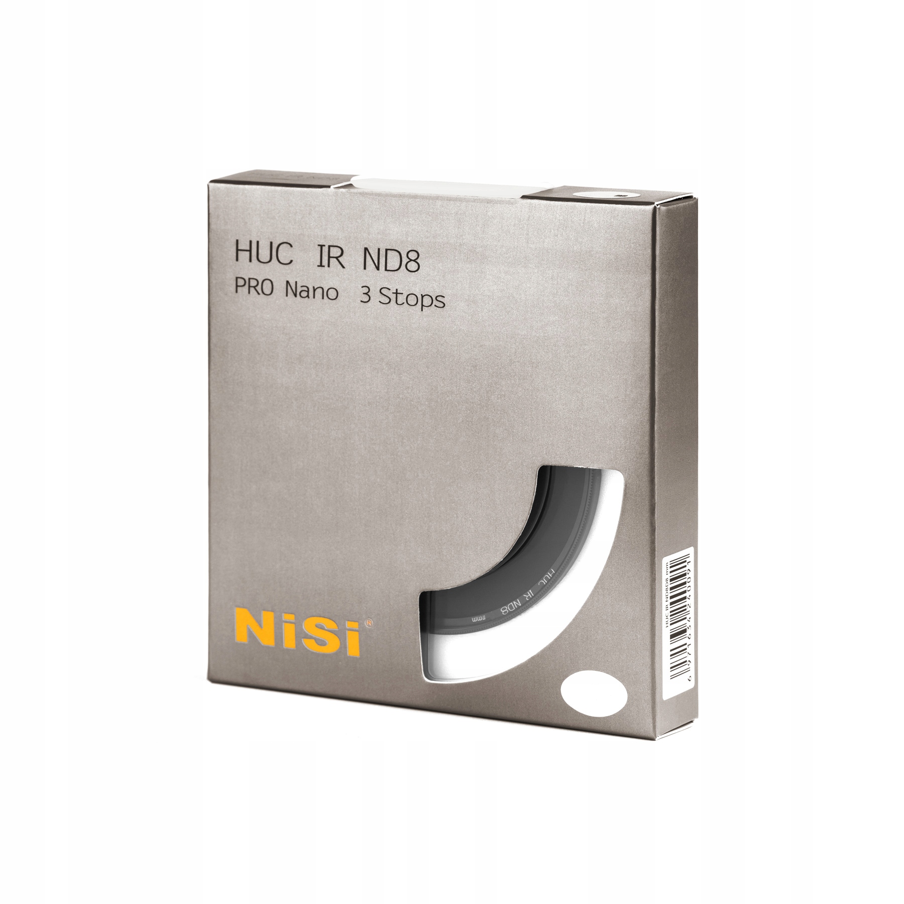 Серый фильтр NiSi HUC PRO Nano IR nd8 (0,9) 58 мм Диаметр 58 мм