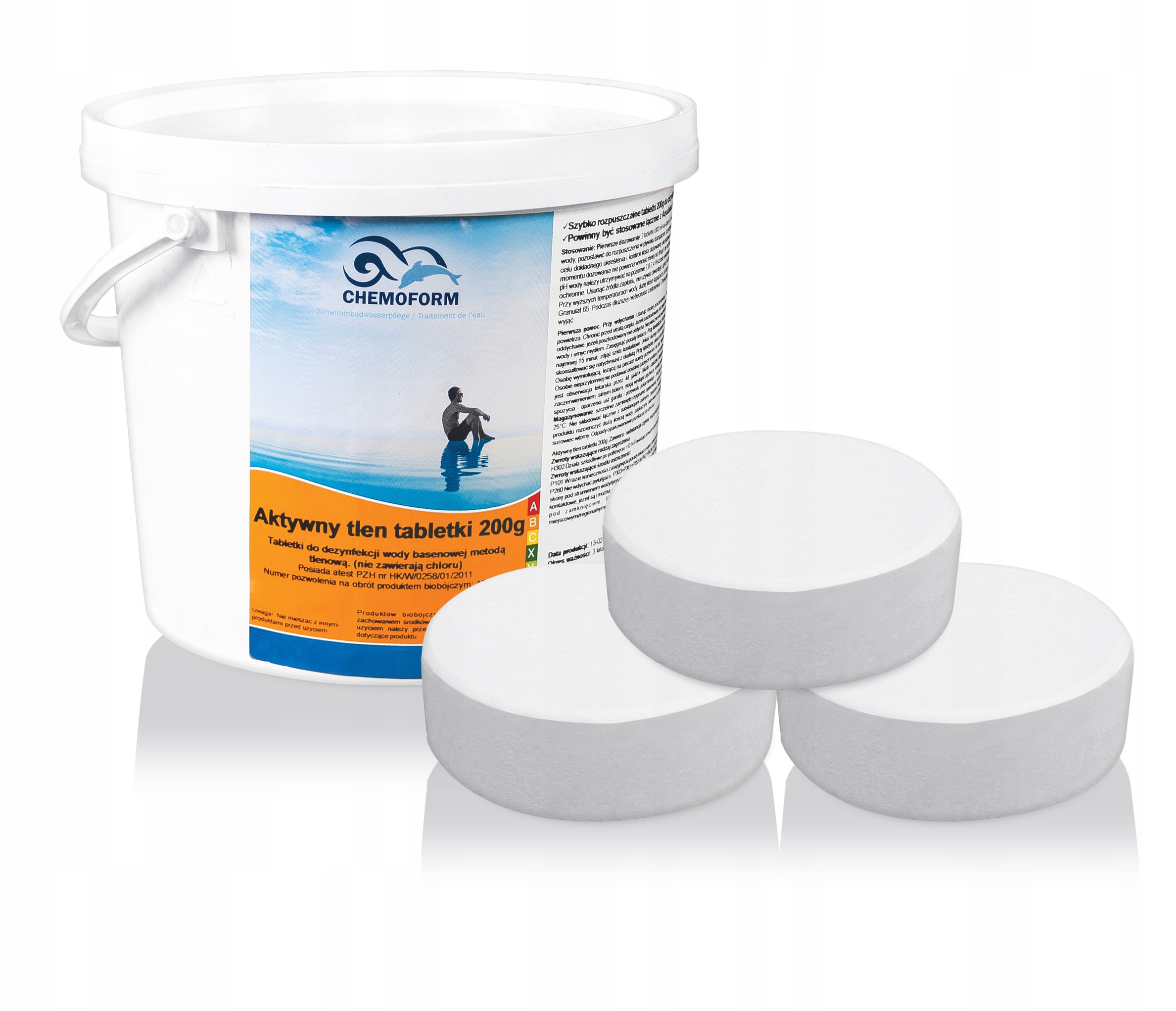 

Aktywny Tlen tabletki tlenowe 200g Chemoform 5kg
