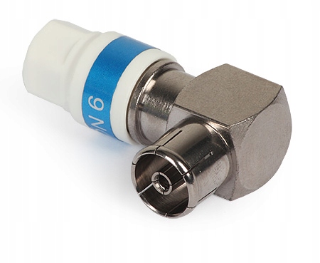 

Gniazdo kąt Iec RG-6/Triset Self-Install Cabelcon