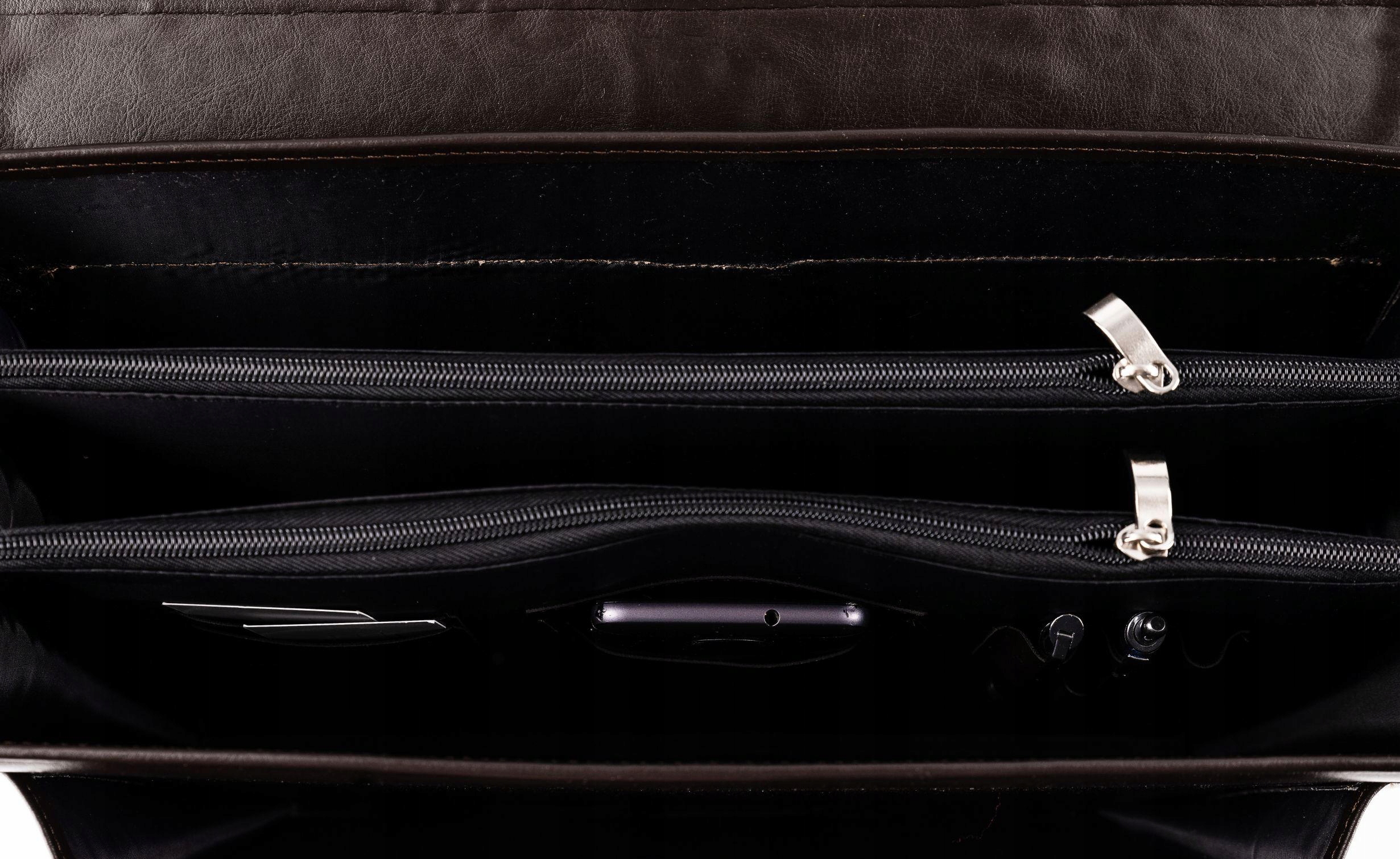 Teczka Aktówka męska skórzana PRODUCENT T11 CZEKOL Płeć mężczyzna