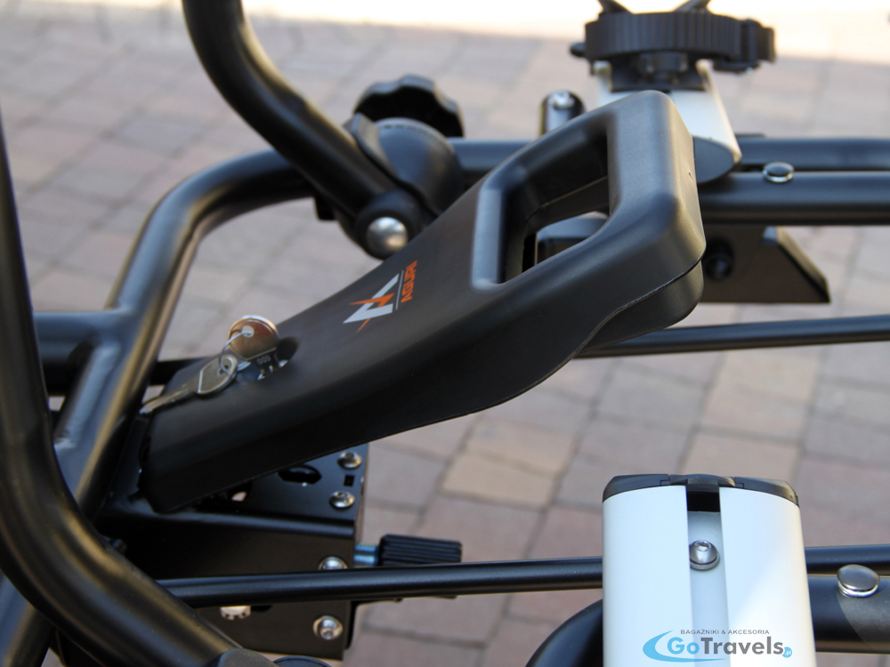 BAGAŻNIK UCHWYT ROWEROWY AGURI ACTIVE BIKE 3rowery Typ gniazda 13 pin