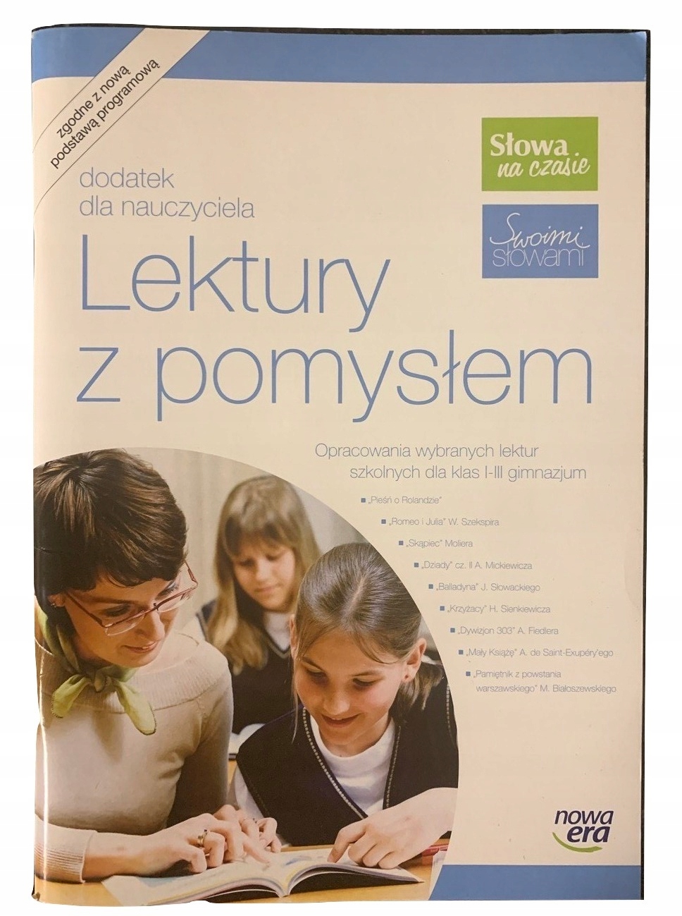 Lektury Z Pomysłem testy Słowa Na Czasie 1 2 3 7 8
