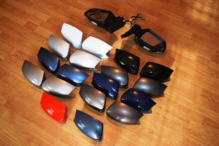 LUSTERKO LEWE 6PIN PRAWE 7PIN FORD GRAND C-MAX II 2 MK2 LIFTING ASO R-2014 Kolor zielony