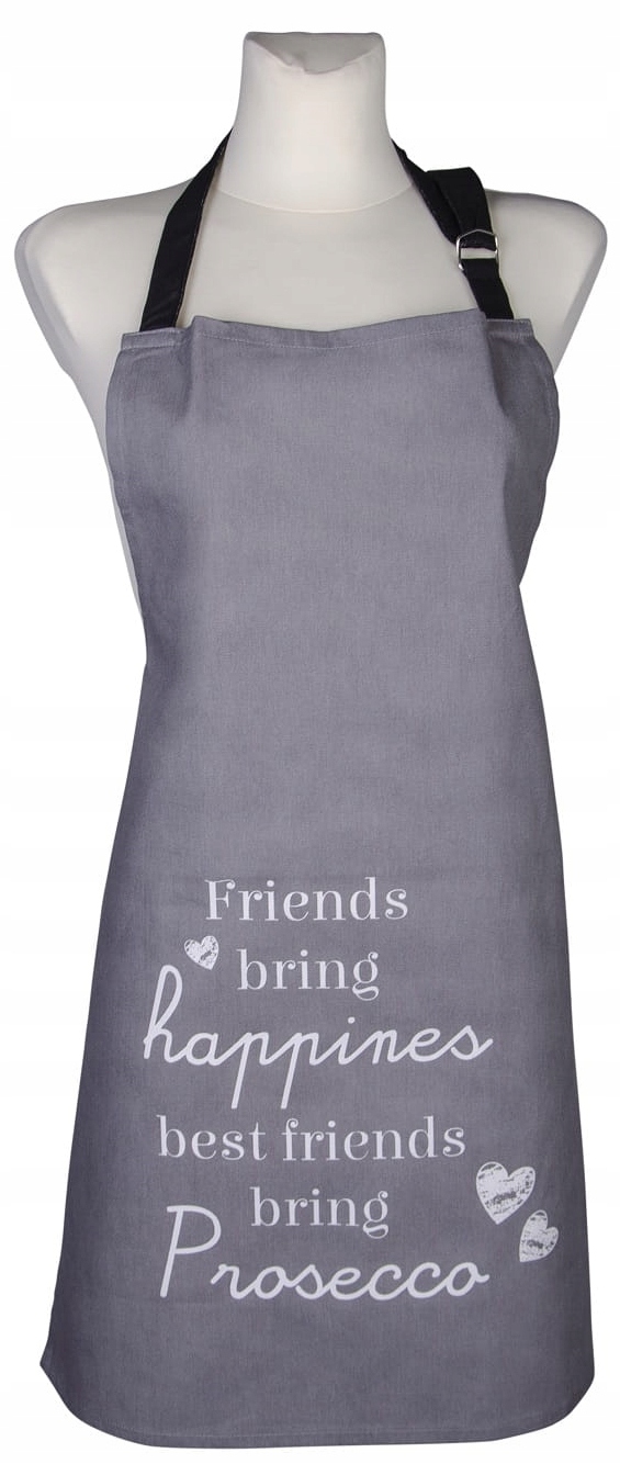 

Szary Fartuch Kuchenny Prosecco 60X75 CM Essex