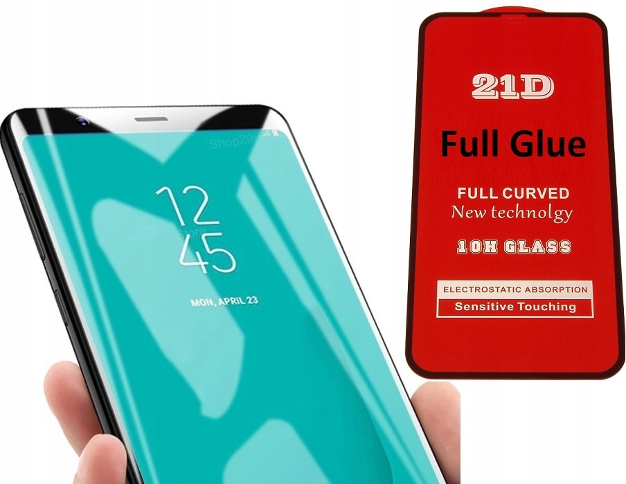 

Szkło 5D Full Glue 9H do iPhone Xr