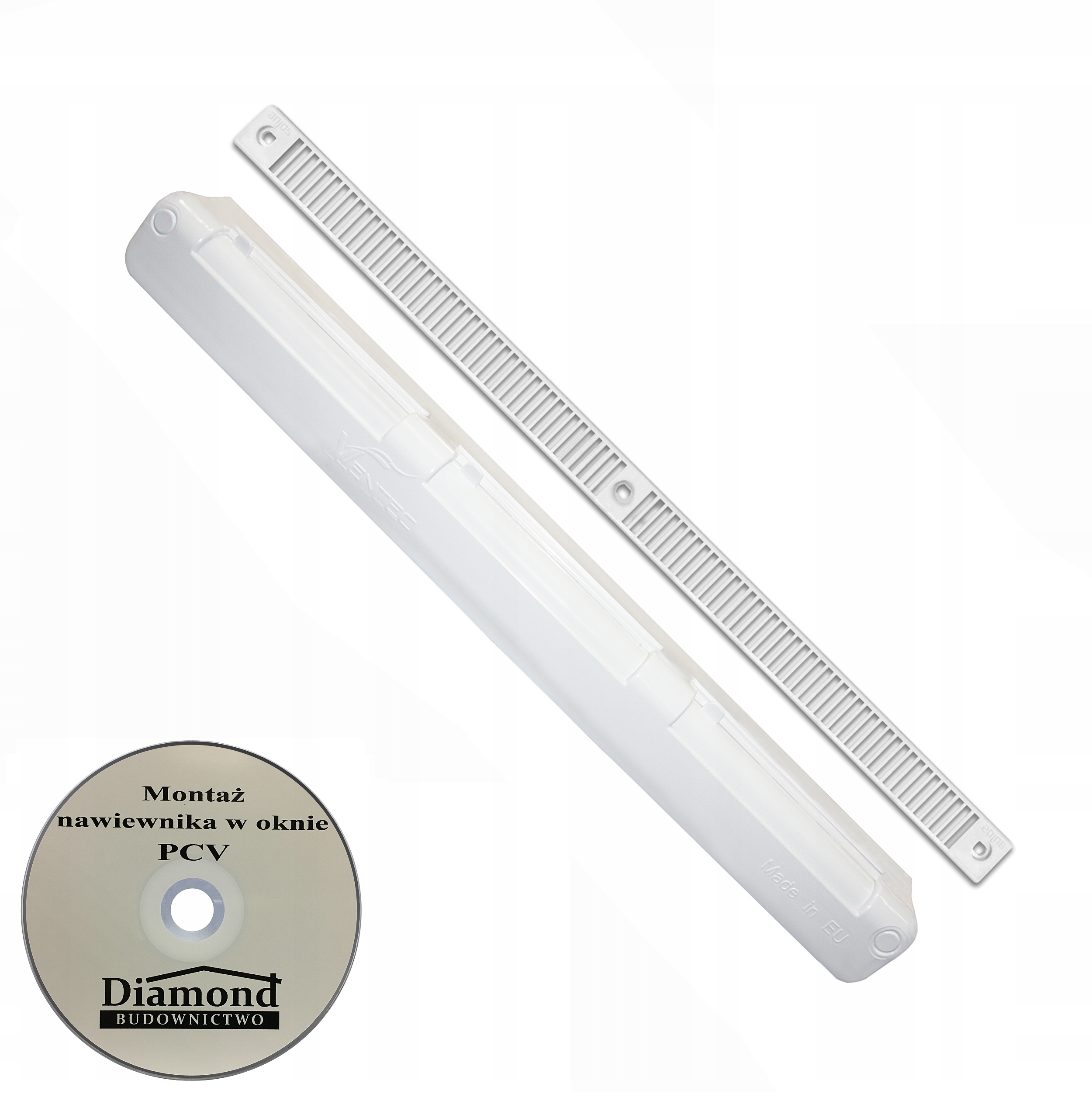 Nawiewnik AUTOMATYCZNY AKUSTYCZNY okienny BIAŁY