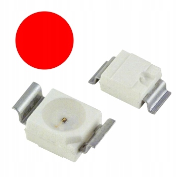Fotodioda Dioda LED SMD Red 50mcd 10mA 1.75V OSRAM Czerwona ___ [3szt]