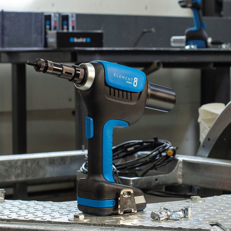 Аккумуляторная заклепочная машина для заклепок M3-M8 E-8