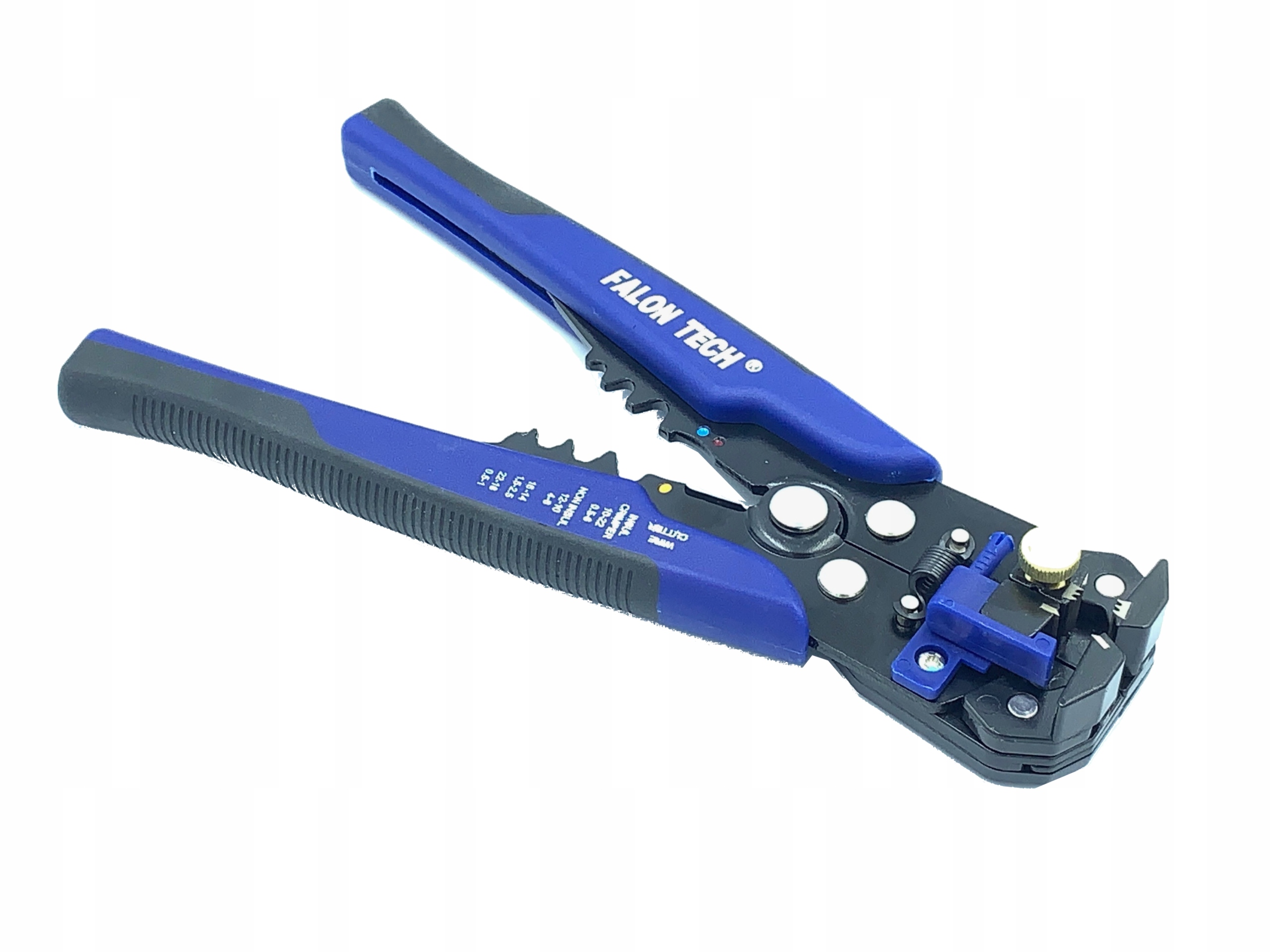 ŚCIĄGACZ AUTO IZOLACJI KABLI PRZEWODÓW ZACISKARKA Minimalny przekrój przewodu 0.25 mm²