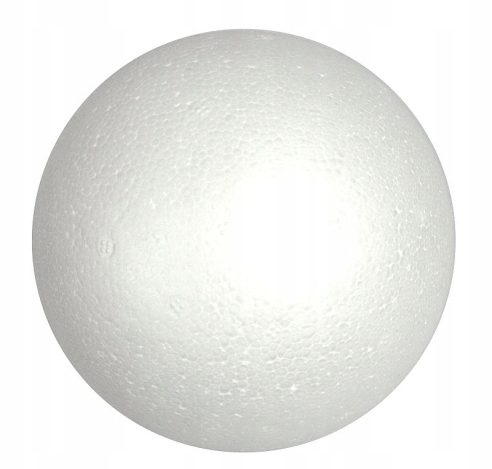 

Kula Styropianowa Bombka fi 10 cm
