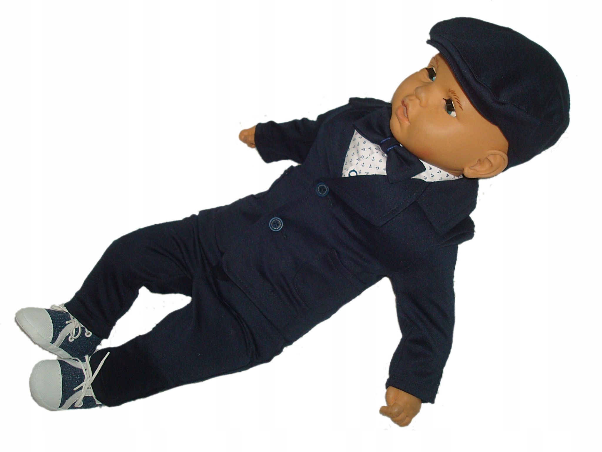 

Bawełna Marynarka Komplet UBRANKO/CHRZTU/WESELE/86