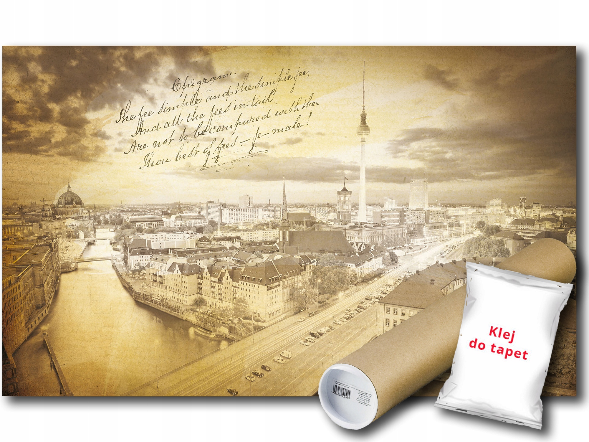 Fototapeta Berlin Sepia 15C F2XL 312x219 F10860