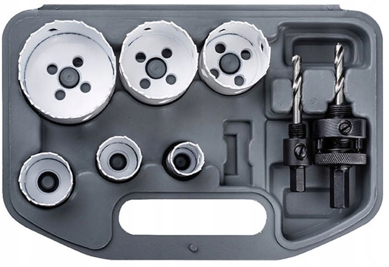 ZESTAW OTWORNIC BIMETALOWYCH 22-64 mm DO METALU