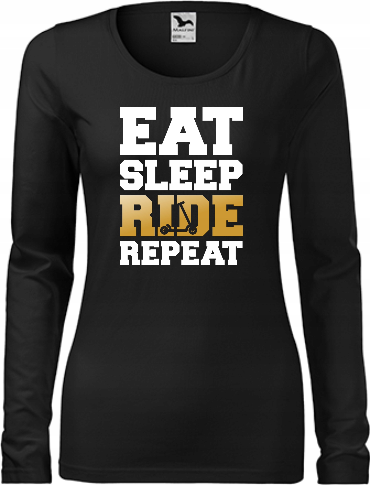 

Bluzka damska Hulajnoga Eat Sleep Ride Repeat S