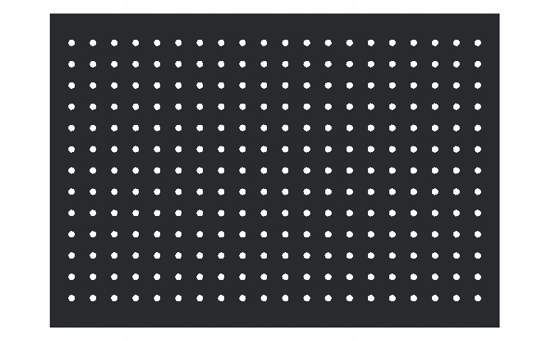 Panele perforowane ocynk do ogrodzeń modułowych Maksymalna wysokość elementu 140 cm