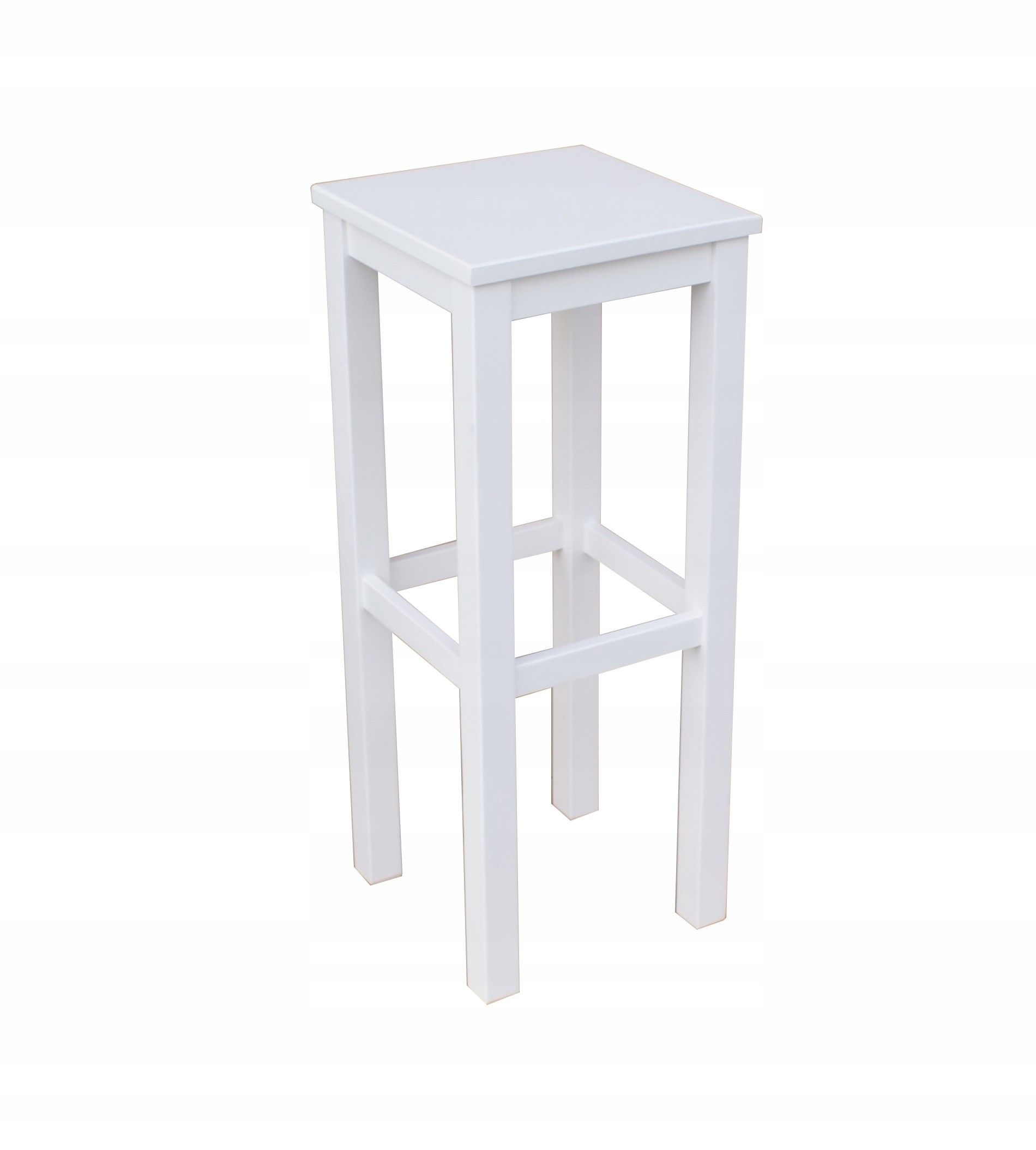 

Taboret Barowy Hoker 80CM Prosty Nowoczesny biały