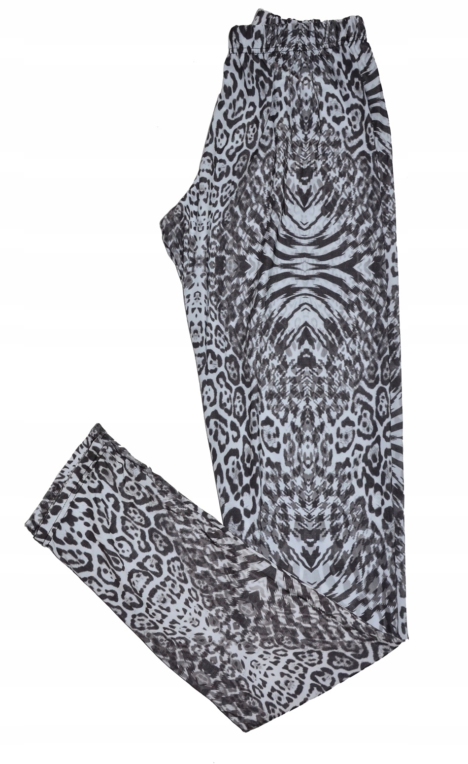 

Legginsy Calzedonia 1/2 S/m biało czarne