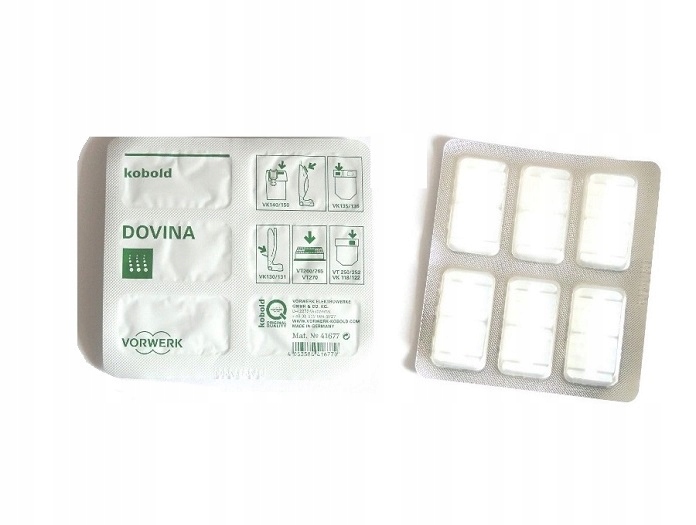 

Vorwerk Kobold kostki zapachowe Dovina 6 sztuk