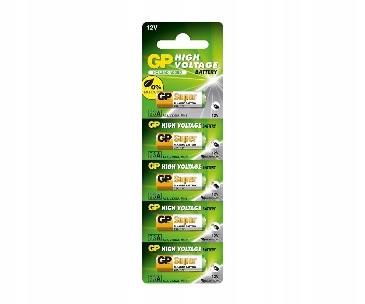

5x Bateria alkaliczna Gp 23A 12V MN21 V23GA