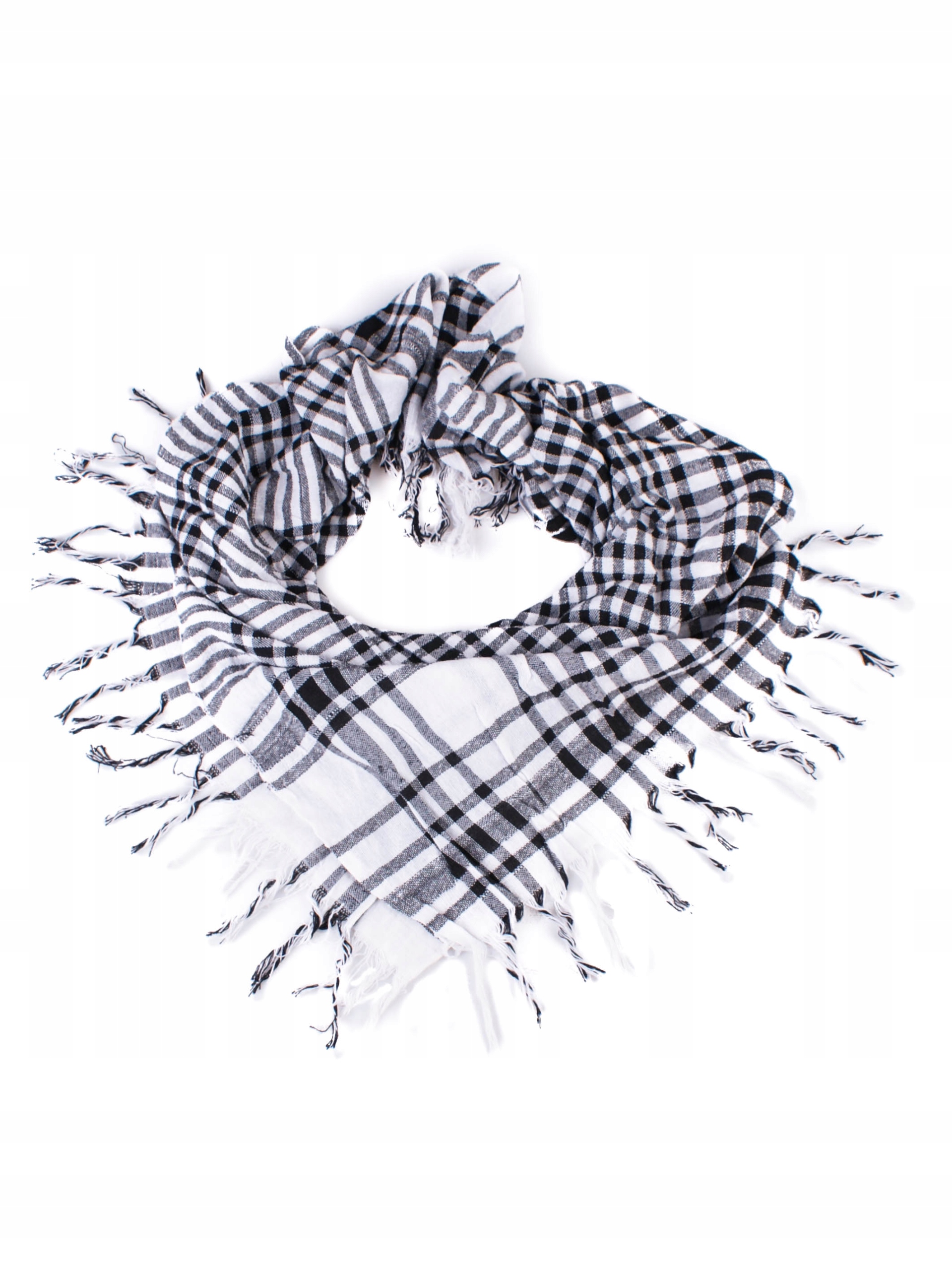 CHUSTA STYLOWA ORYGINALNA FRĘDZLAMI ARAFATKA MODNA Płeć uniseks