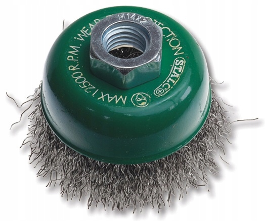 PROFESJONALNA SZCZOTKA CZOŁOWA STALCO 80MM