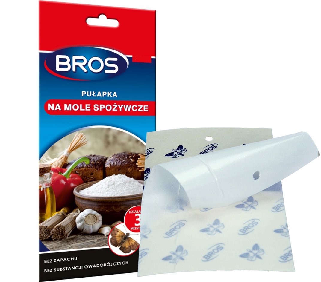 

Pułapka Feromonowa Lep Na Mole Spożywcze Bros