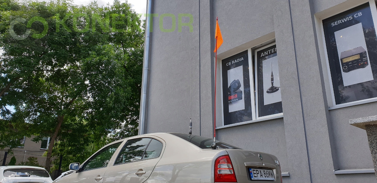 FLAGA BEZPIECZEŃSTWA 160cm SAFETY FLAG FIRESTIK Marka Firestik