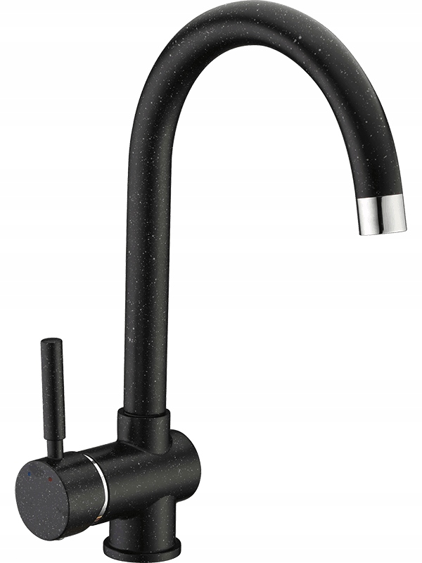 

Bateria Kuchenna Zlewozmywakowa Czarna Wysoka Lete