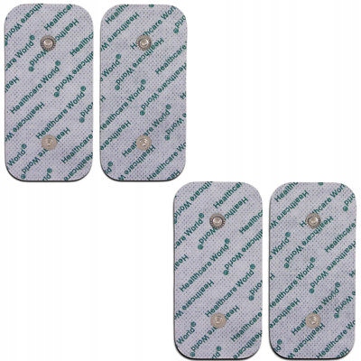 

4 Pady Elektrody Żelowe Tens Ems Compex 10x5cm