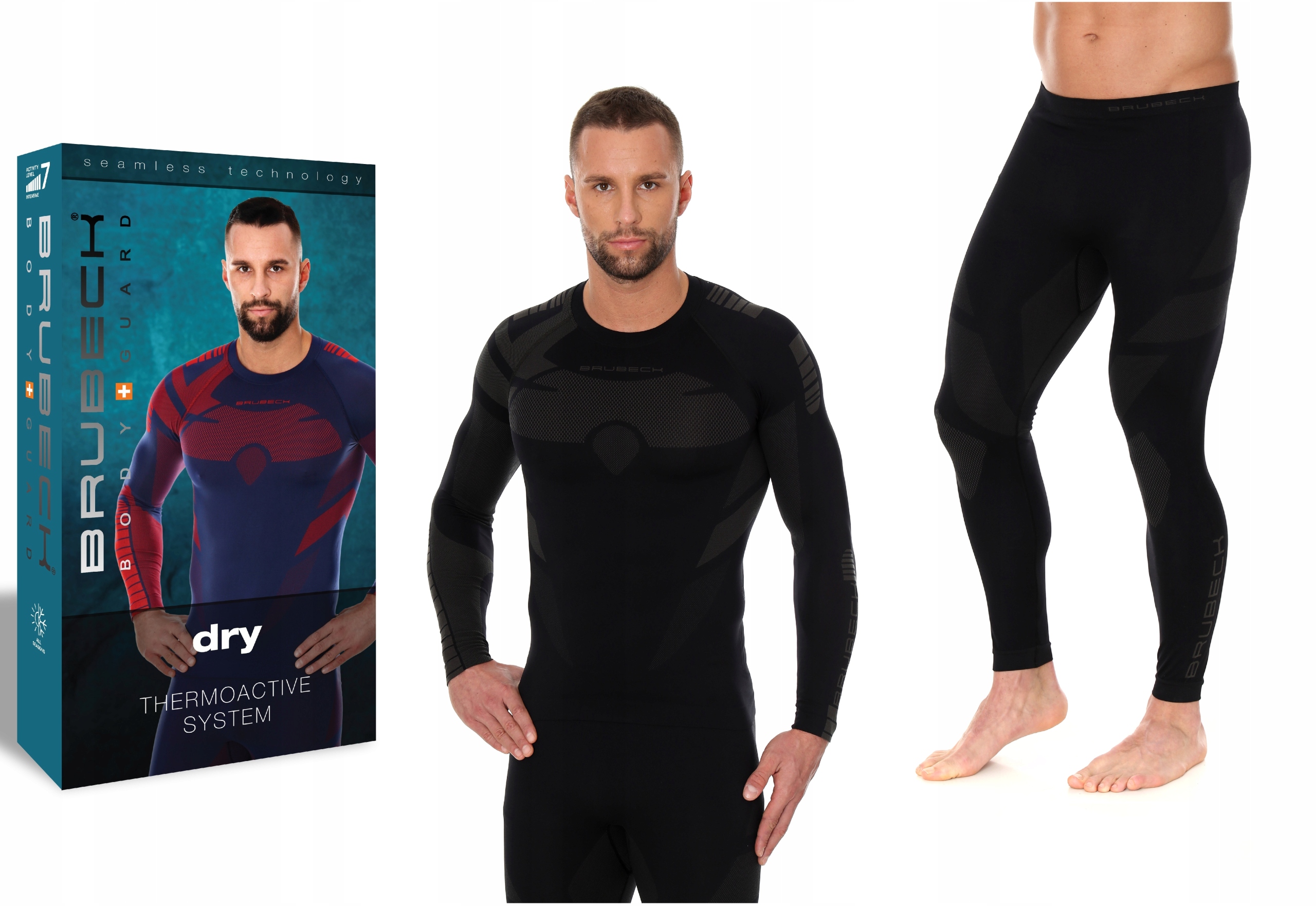 

Brubeck Dry Men Termo Bielizna Do Turystyki XL
