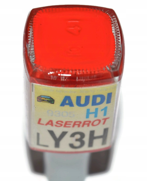 AUDI LY3H LASER ROT LAKIER ZAPRAWKA DO RYS ARA 10 ML