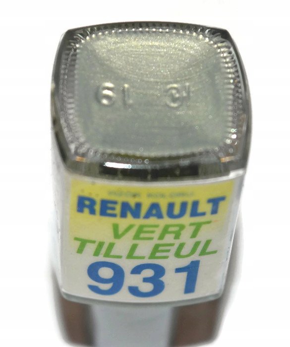 LAKIER RENAULT 931 VERT TILLEUL ZAPRAWKA DO RYS ARA 10 ML