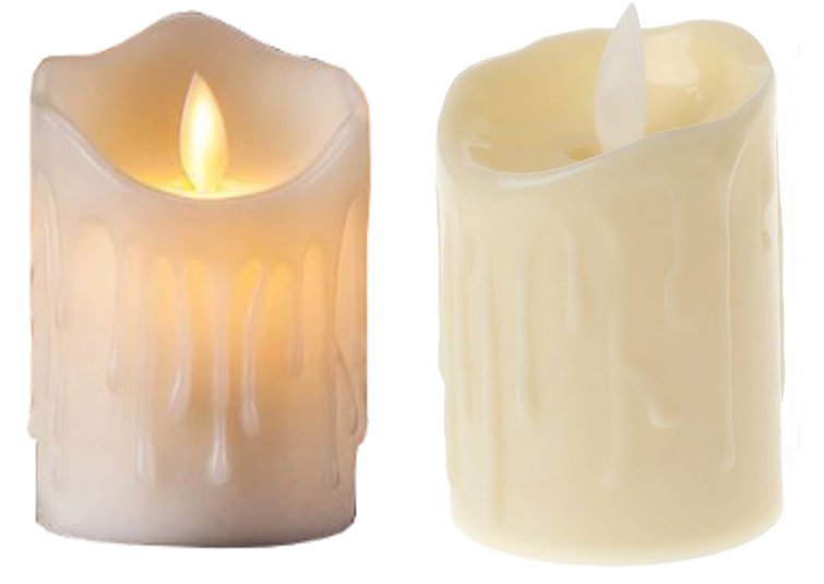 

Świeca Led 7cm ruchomy płomień wkład znicz baterie