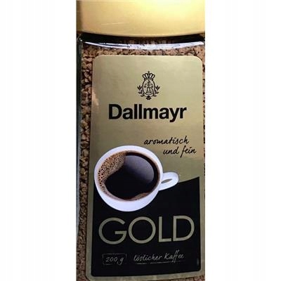 DALLMAYR GOLD 200G растворимый кофе жидкое золото бренд Dallmayr