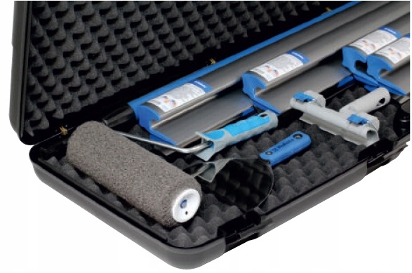 KUBALA ZESTAW SZPACHLA NÓŻ DO GŁADZI TYNKÓW PIÓRO ZESTAW W WALIZCE Waga produktu z opakowaniem jednostkowym 10 kg