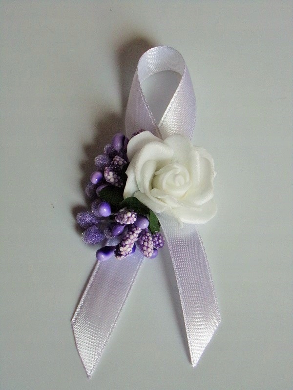 PR 14 F * Przypinka butonierka na ślub studniówkę Rodzaj przypinka