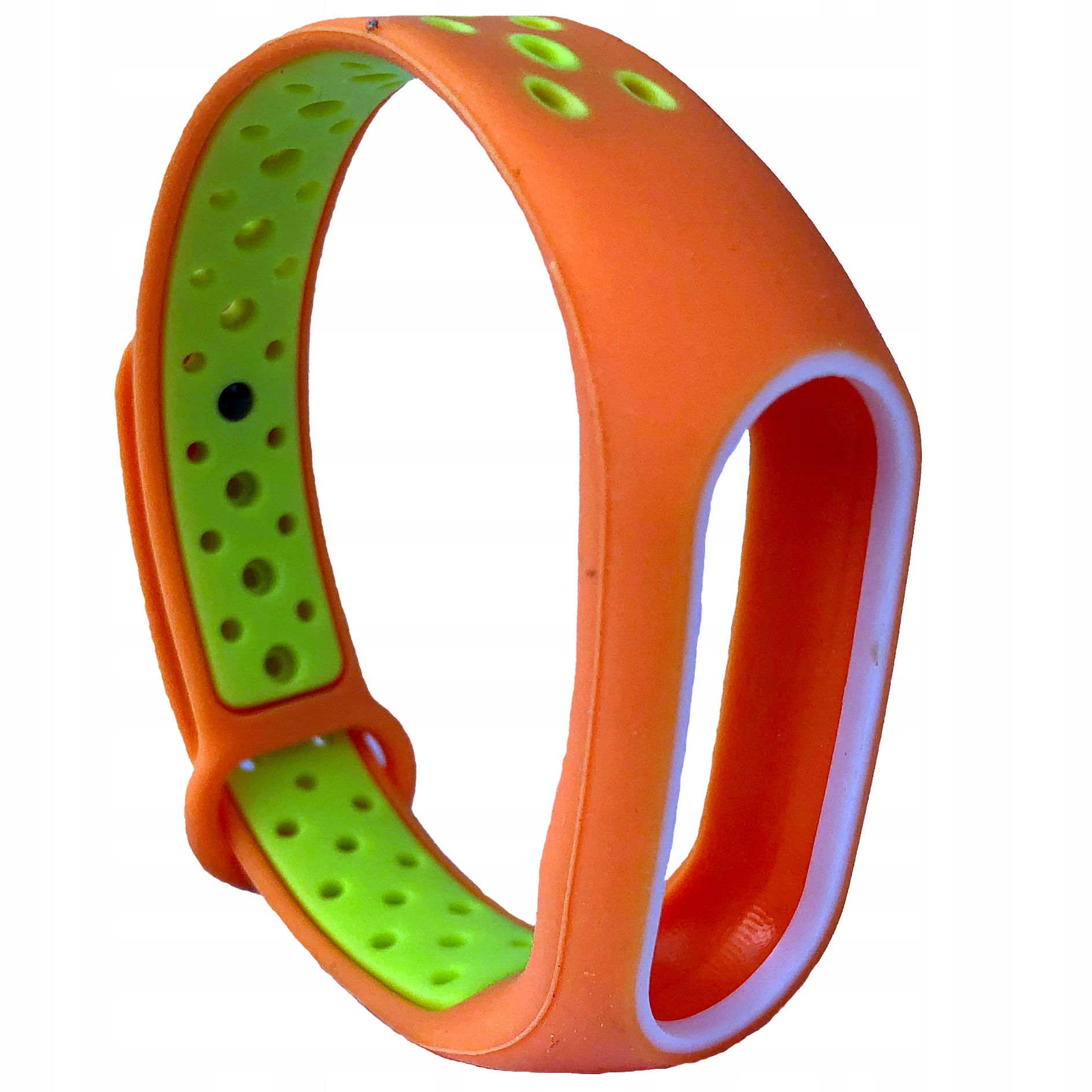 

Xiaomi MI BAND2 opaska zamienna Pomarańcz-zielona