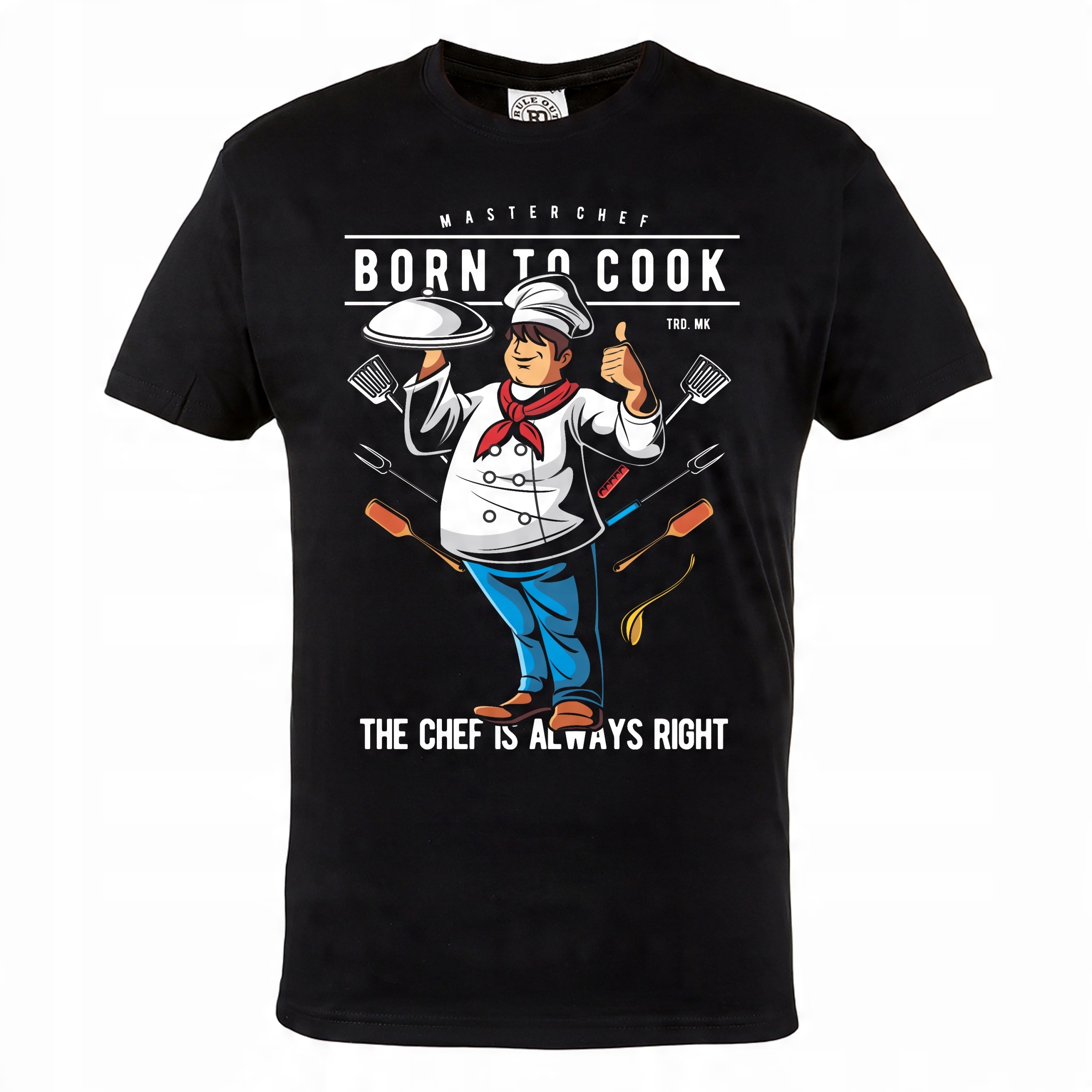 

Koszulka Dla Kucharza Master Chef Born To Cook 01