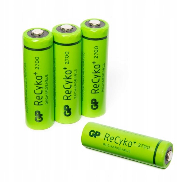 AKUMULATORKI BATERIE GP ReCyko+ R6 AA 2700 mAh x4 Kod producenta 2700