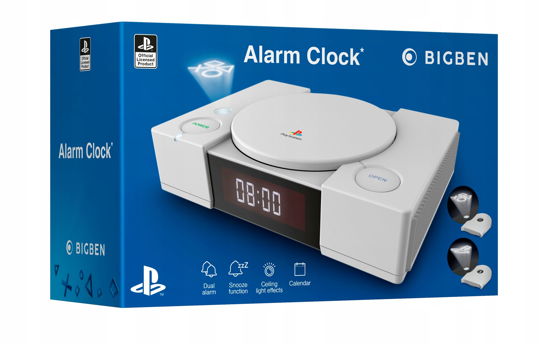 

Budzik Sony Playstation Licencjowany BigBen