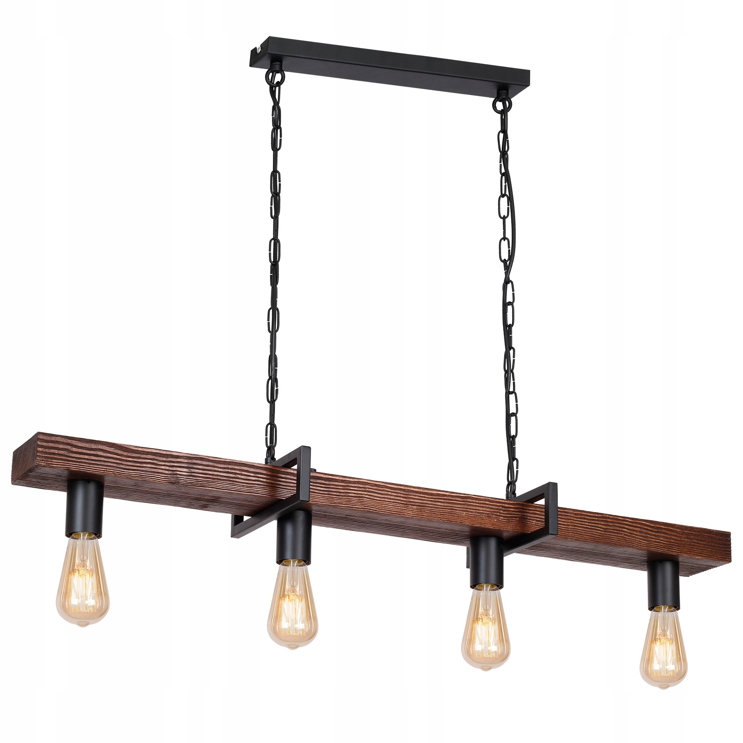 Závěsná lampa Luminex Hard 4 světelné body E27