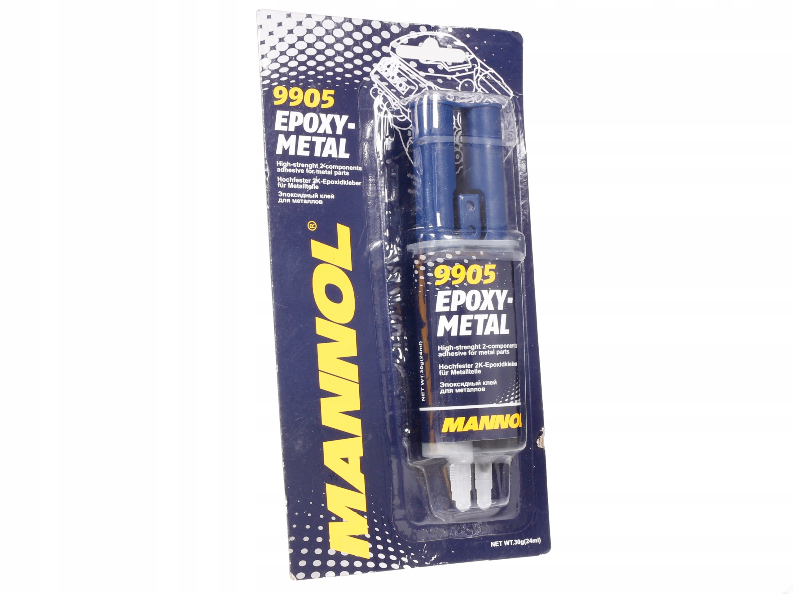 

Mannol Epoxy Metal- klej do metalu