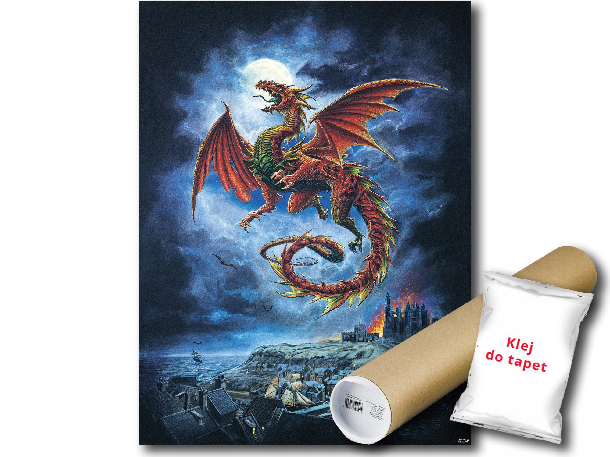 

Fototapeta Smok Ogień 21A Paxl 184x254 P10853