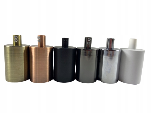 OPRAWKA E27 OSŁONKA METALOWA CZARNY CHROM Typ osłonka