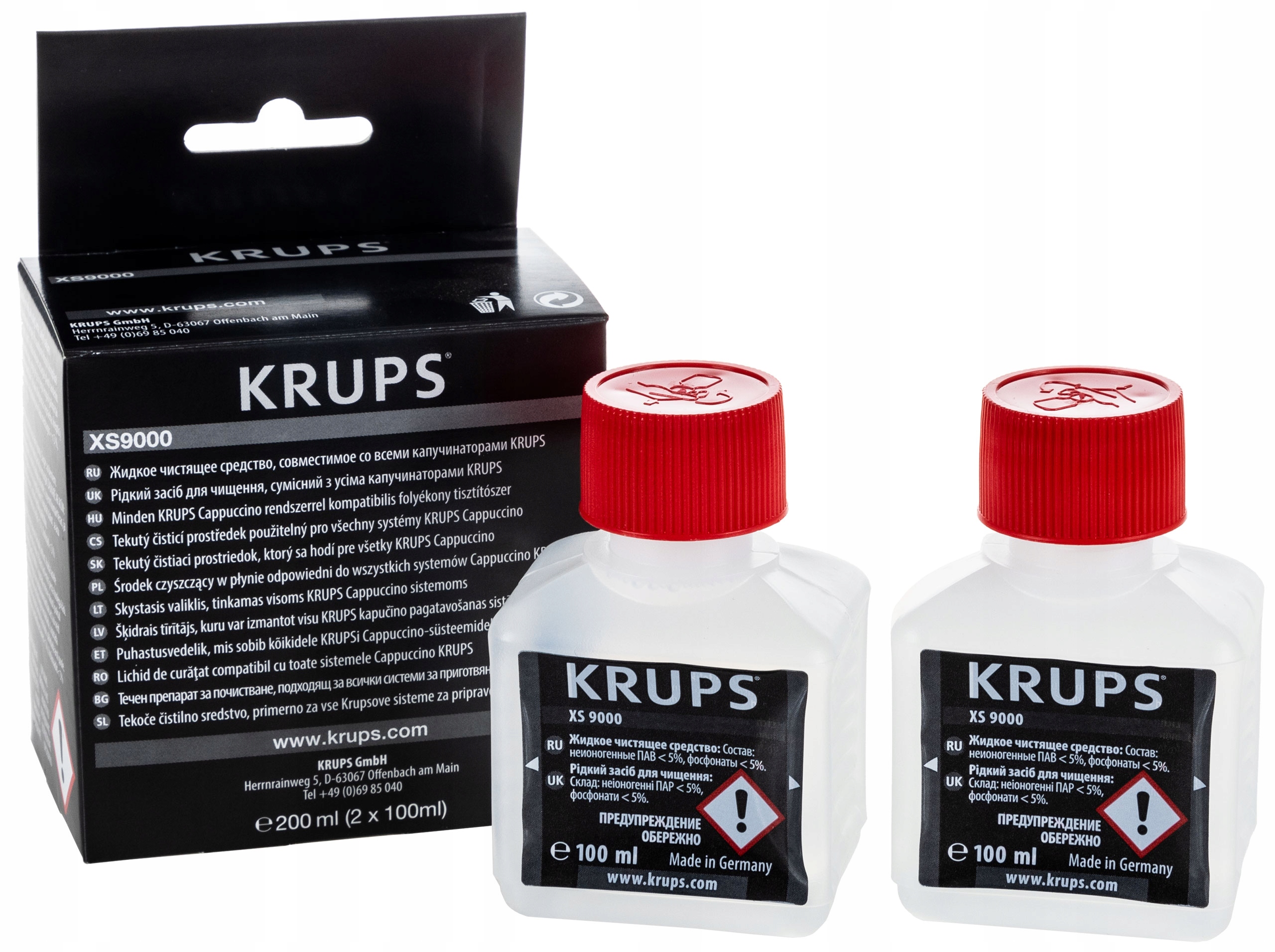 

Płyn Czyszczący Systemu Cappuccino Krups XS9000