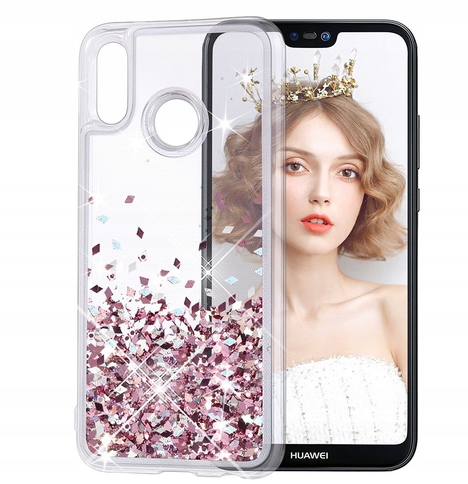 

Etui Brokat Do Huawei P20 Lite Liquid Case+szkło