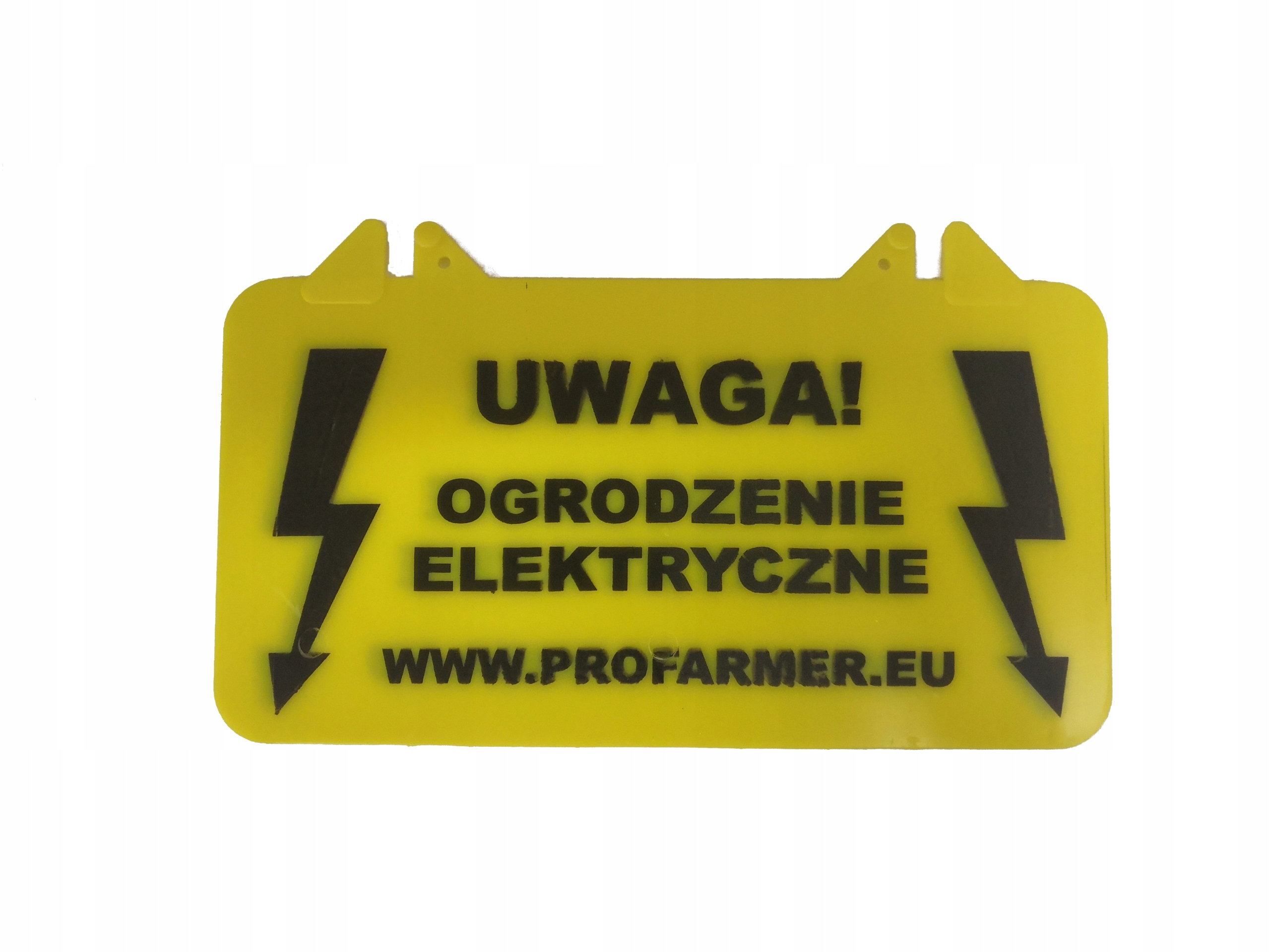 

10 szt. Tabliczka pastuch elektryzator taśma